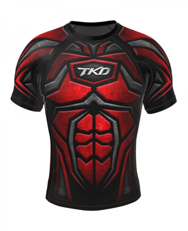 Rashguard - TKD Armour (Czerwony)