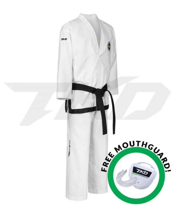 TKD Wear DOBOK - Black Belt 1-3 Degree ONYX
