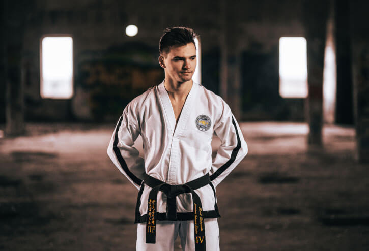 DOBOK ITF APPROVED BLACK BELT (TWILL)